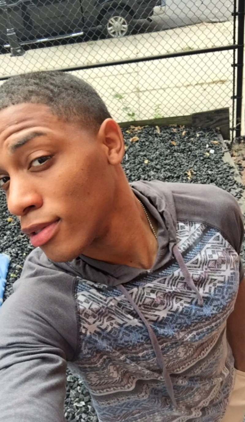 sexy philip from baltimore -  face selfie